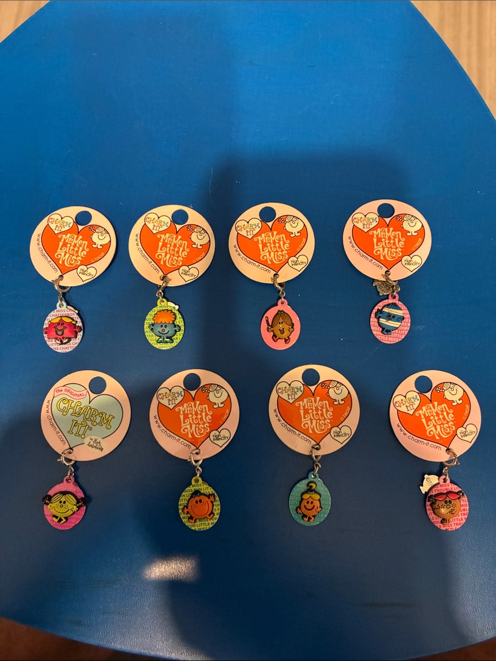 8 Little Miss Kids Charms by Charm it -NWT